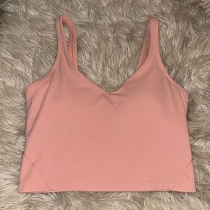 Pink lululemon align top (crop)